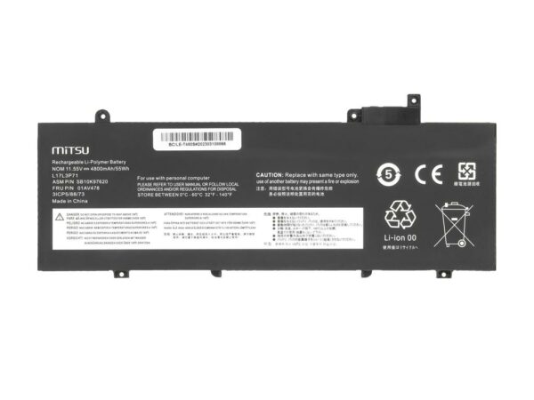Bateria Movano para Lenovo ThinkPad T480s - Image 4
