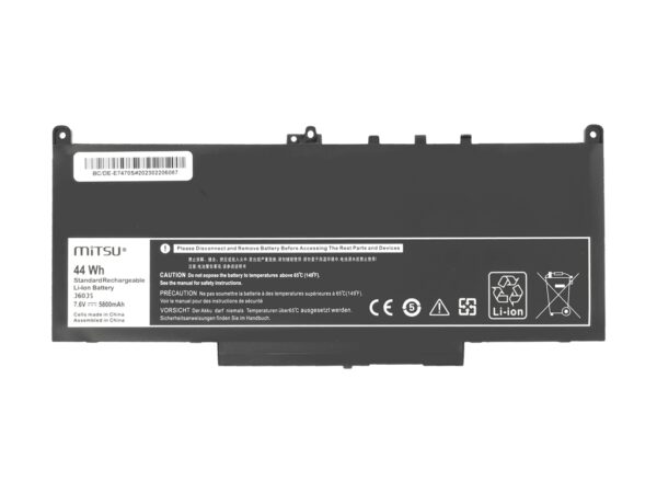 Bateria Mitsu para Dell Latitude E7270, E7470 (5800mAh) - Image 3