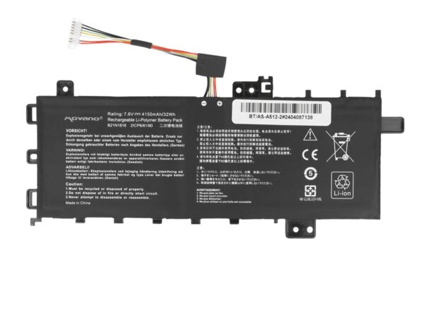 Bateria Movano para Asus Vivobook 15 A512, R512, X512 - Image 3