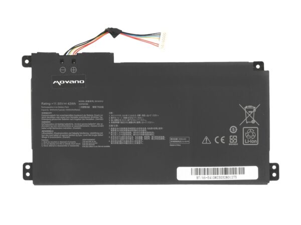 Bateria Movano para Asus Vivobook 14 E410MA, 14 L410MA, L510MA, R522MA - Image 3