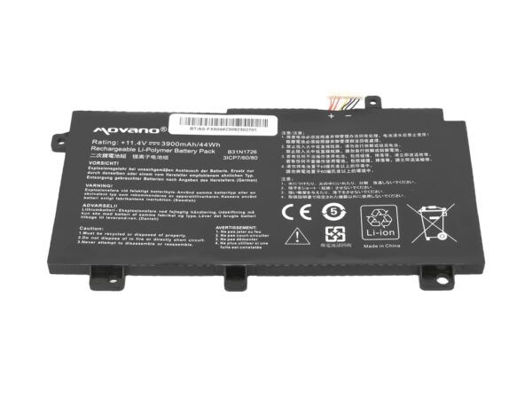 Bateria Movano para Asus TUF Gaming FX504, FX505, FX80G - Image 3