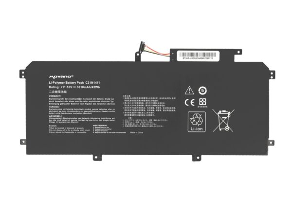 Bateria Movano para Asus ZenBook UX305C, UX305F - Image 2