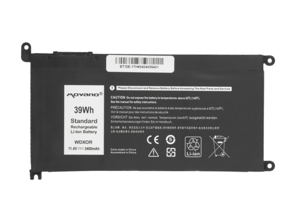 Bateria Movano para Dell Vostro 14 (5468), Inspiron 15 (5568) - 3600mAh - Image 3