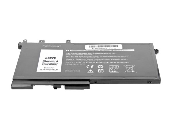 Bateria Movano para Dell Latitude E5280, E5480, E5580, 3DDDG - Image 3