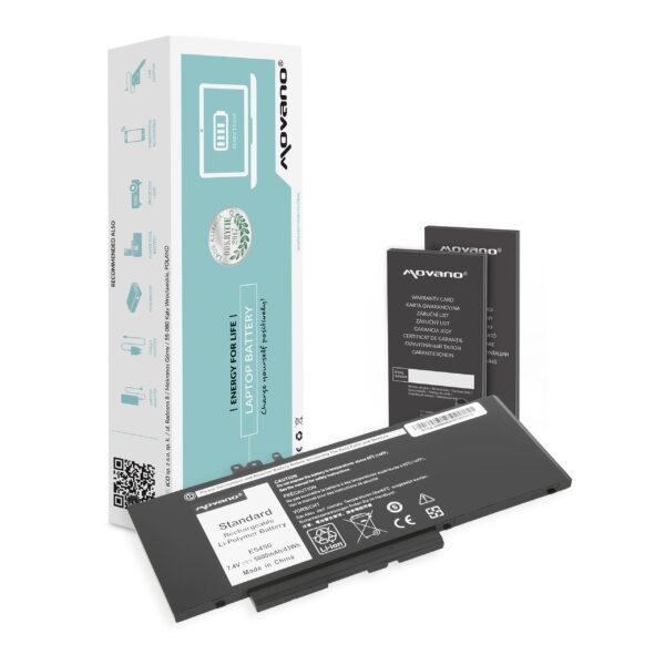 Bateria Movano para Dell Latitude E5450, E5550 - G5M10