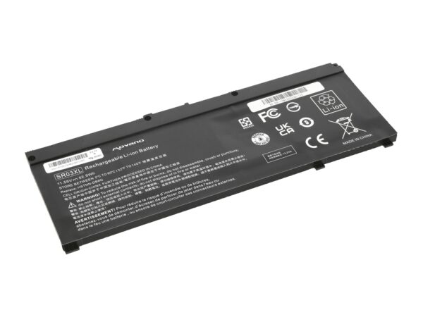 Bateria Movano para HP Pavilion Gaming 15, 17 SR03XL - Image 2