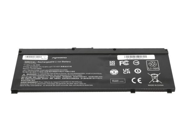 Bateria Movano para HP Pavilion Gaming 15, 17 SR03XL - Image 3