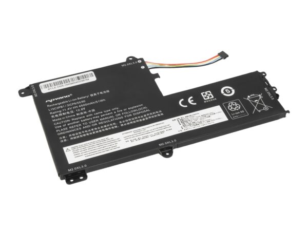 Bateria Movano para Lenovo IdeaPad 330S-14IKB, 330S-15ARR, Yoga 520 - L15C3PB1 - Image 2