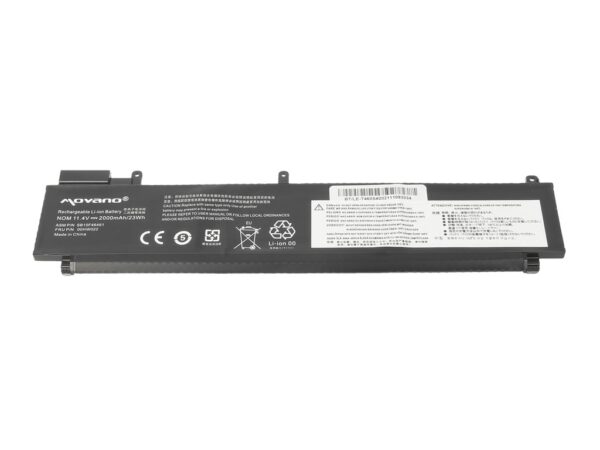 Bateria Movano para Lenovo ThinkPad T460s, T470s (bateria traseira) - Image 3