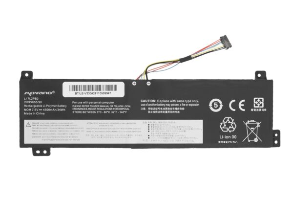 Bateria Movano para Lenovo V130-15IGM, V330-15IKB - Image 2