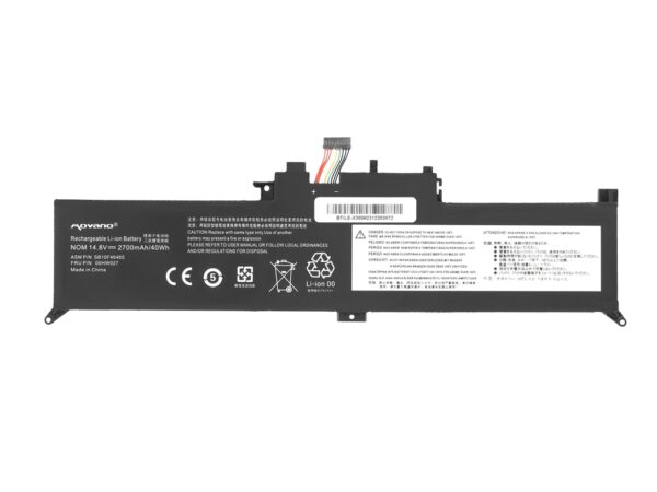 Bateria Movano para Lenovo ThinkPad Yoga 260 370 X380 - Image 3
