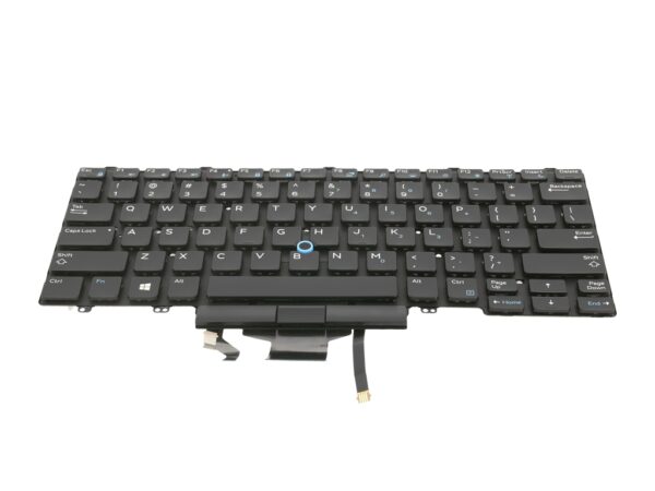 Teclado retro iluminado para Dell Latitude 5490, 7490 - QWERTY US - Image 2