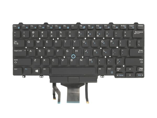 Teclado retro iluminado para Dell Latitude 5490, 7490 - QWERTY US - Image 3
