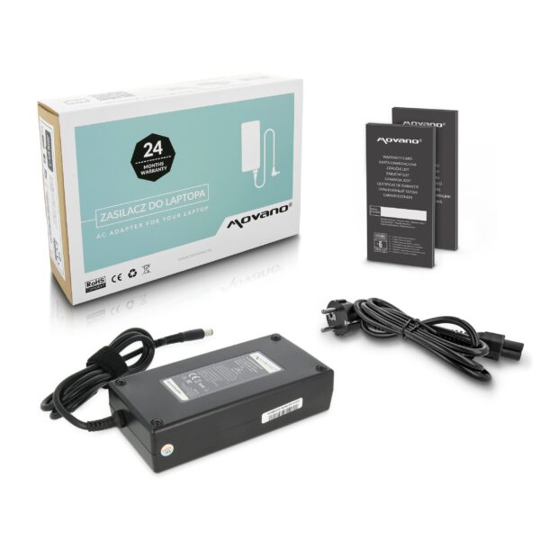 Carregador Movano 19.5V 7.69A (7.4x5.0 mm) 150W para HP