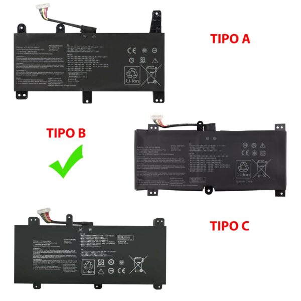 BATERIA PARA PORTATIL ASUS ROG STRIX GL504G GL504GM GL504GS C41N1731 - Image 7