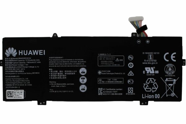 BATERIA PARA PORTÁTIL HUAWEI MATEBOOK 14 HB4593R1ECW - Image 2