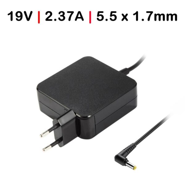CARREGADOR PARA PORTATIL ACER ASPIRE E5 E5-422 SERIES ADP-45HE B 19V 2.37A 5.5 X 1.7MM 45W PARED - Image 3