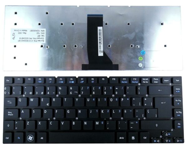 TECLADO PARA PORTATIL ACER ASPIRE TIMELINEX AS3830T SERIES MP-10K26E0-6981 PK130IO1B18