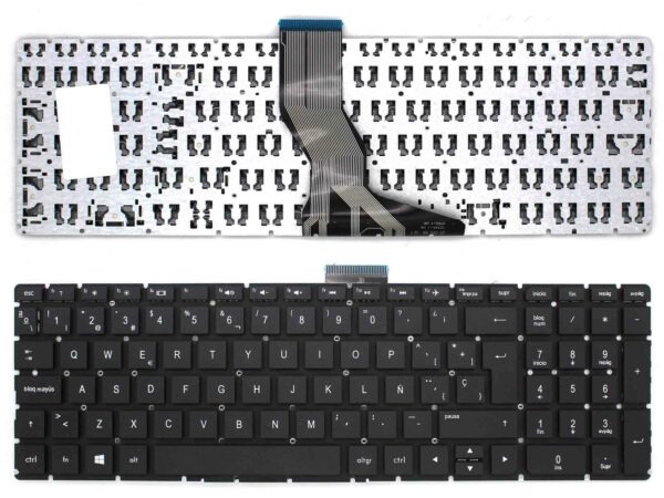 TECLADO PARA PORTATIL HP 15Q-BD 17G-BR 250 G6 255 G6 (ENTER GRANDE)