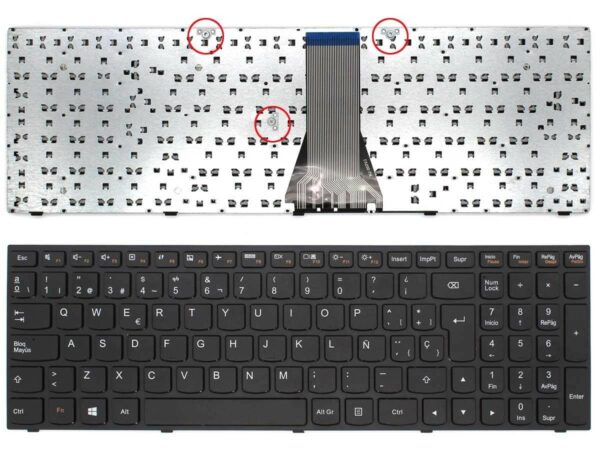 TECLADO PARA PORTATIL LENOVO T6G1 25214788 9Z.NB4SN.00S BQ0SN