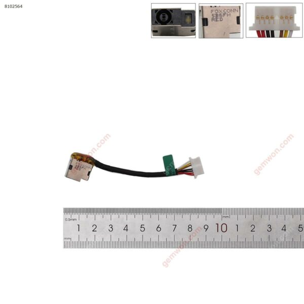 CONECTOR DC JACK PARA PORTATIL HP 799735-S51 PJ878 - Image 4