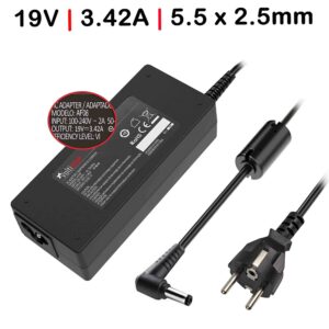 Carregador para Asus 19V 3.42A 65W (5.5×2.5 mm)