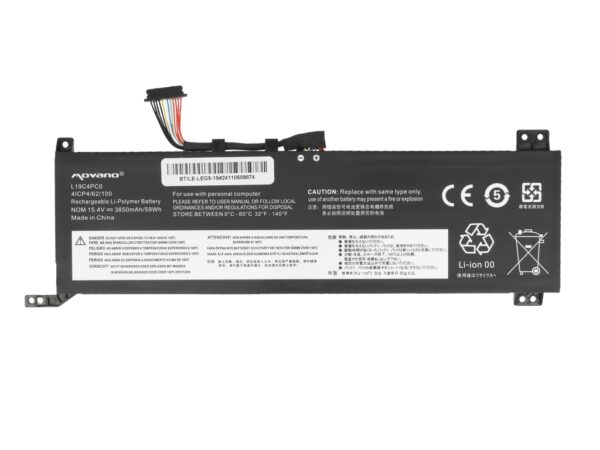 Bateria Movano para Lenovo Legion 5, 5P, 7 15IMH05, 15ARH05 - Image 3