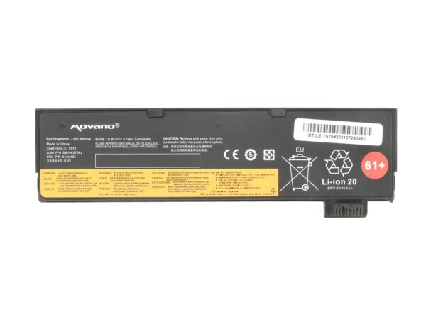 Bateria Movano para Lenovo ThinkPad T470, T570, T580 4400 mAh €41,95 - Image 3
