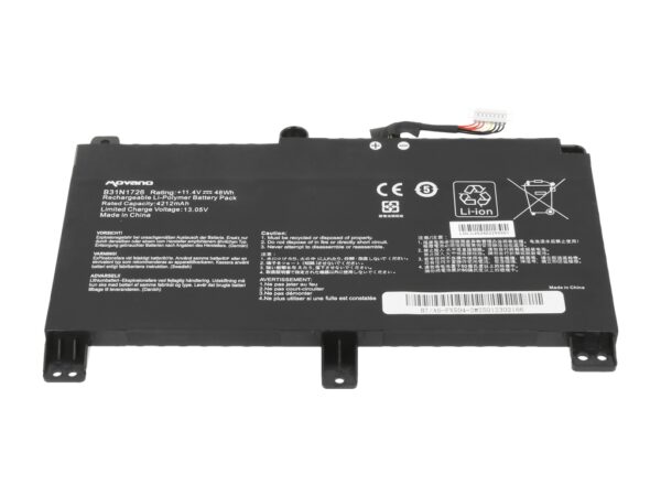 Bateria Movano para Asus TUF FX504, FX505, G531G - Image 4