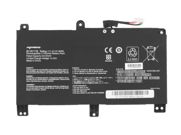 Bateria Movano para Asus TUF FX504, FX505, G531G - Image 2