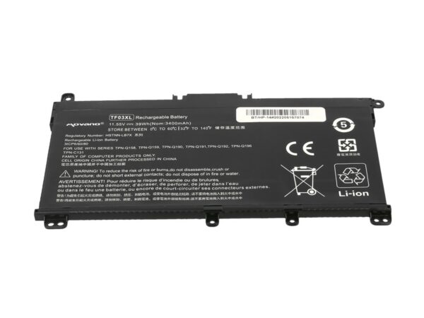 Bateria Movano para HP Pavilion 14-BP 14-BF 14-BK 15-CC 15-CD 15-CK 17-AR TF03XL - Image 4