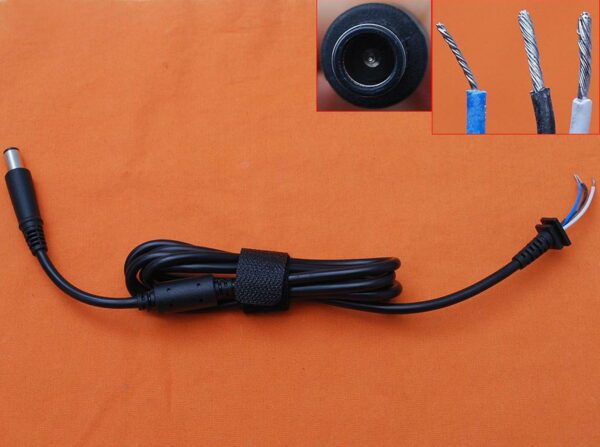 CABLE PARA CARGADOR DE PORTÁTIL DELL 7,5X5,5MM 1,5M K211