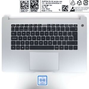 CARCASA SUPERIOR PARA PORTÁTIL HUAWEI MATEBOOK D15 BOB-WAE9P BOH-WAQ9L BOHL