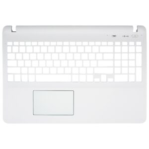 CARCASA SUPERIOR TECLADO PARA PORTÁTIL SONY VAIO SVF152 SVF152C29M SERIES BLANCO INTRO PEQUEÑO