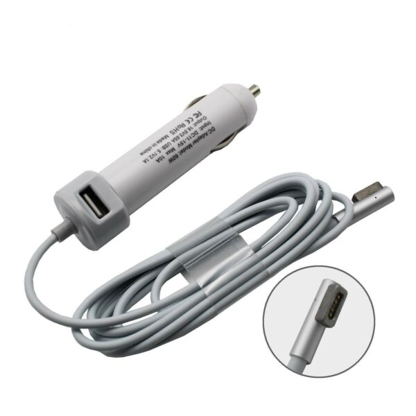 CARREGADORDE COCHE PARA PORTÁTIL APPLE MACBOOK PRO MB061CH/A MB062CH/A  MAGSAFE 60W - Image 5