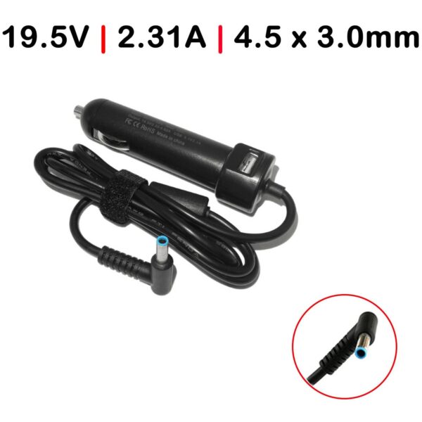 CARREGADORDE COCHE PARA PORTÁTIL HP PROBOOK 430 G5 430 G3 430 G4 450 G5 - Image 3