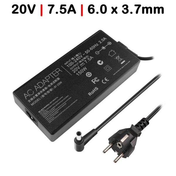 CARREGADOR PARA  PORTÁTIL ASUS TUF GAMING FX505DY-AL006T FX705GM FX705GE FX705GD