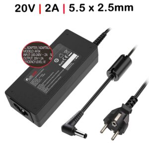 CARREGADOR PARA  PORTÁTIL LENOVO IDEAPAD U160 U260 20V 2A 40W