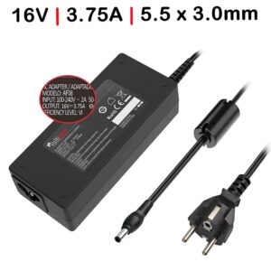CARREGADOR PARA  PORTÁTIL SAMSUNG A10 P10 P20 P25 16V 3.75A 60W