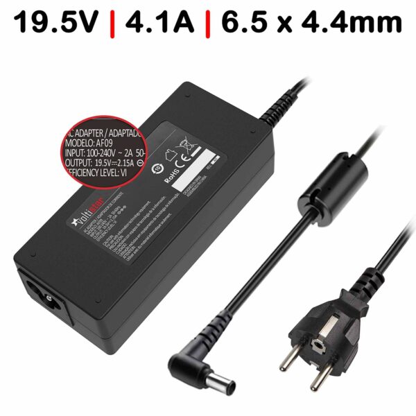 CARREGADOR PARA  PORTÁTIL SONY VAIO PCG-FX PCG-FX101 SERIES PCG-GR100 19.5V 4.1A 80W