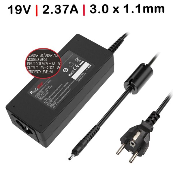 CARREGADOR PARA  PORTÁTIL ACER PA-1450-26 19V 2.37A 45W 3.0X1.1MM