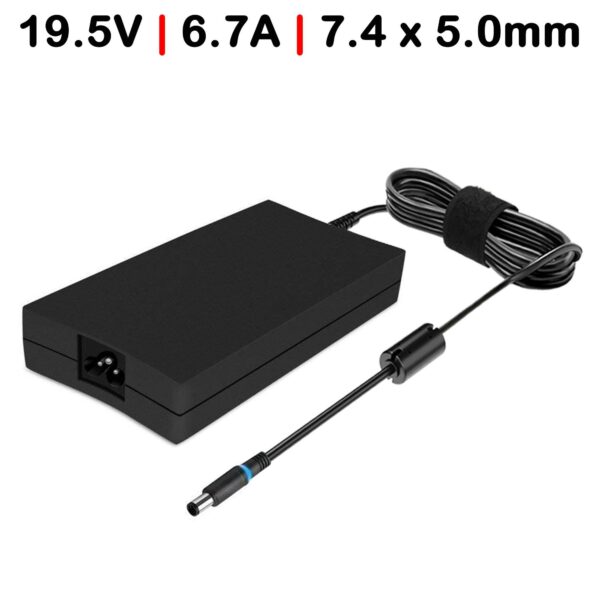 CARREGADOR PARA  PORTÁTIL DELL ADP-130DB B PA-13 PA-4E 0JU012 19.5V 6.7A 130W 7.4X5.0MM