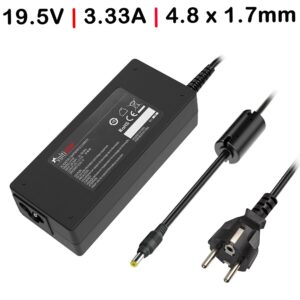 CARREGADOR PARA  PORTÁTIL HP ENVY 6 6-1003TU 13-1000 19.5V 3.33A