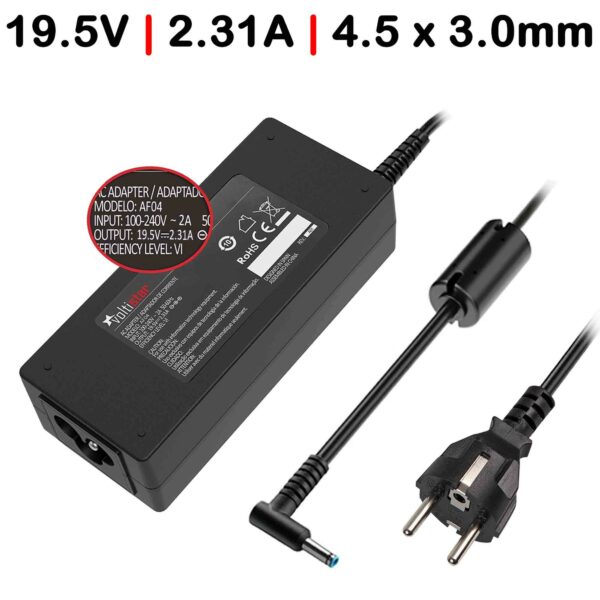 CARREGADOR PARA  PORTÁTIL HP PAVILION X360 11 13 15 741727-001 19.5V 2.31A 45W - Image 26