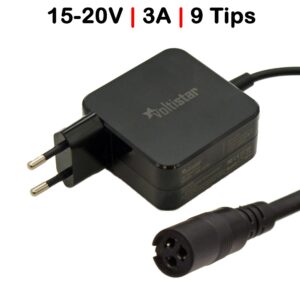 CARREGADOR UNIVERSAL  DE PARED ULTRA PORTABLE 45W 9TIPS