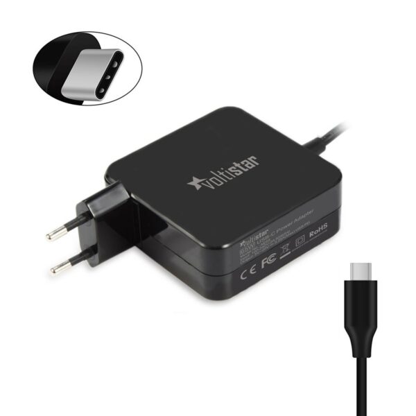 CARREGADOR PARA  PORTÁTIL LENOVO THINKPAD E480 E485 E490 E490S E580 E595 E5S USB-C 65W - Image 5