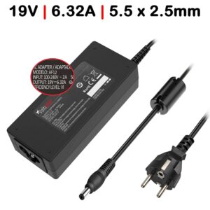 CARREGADOR PARA  PORTÁTIL ASUS ADP-120RH B PA-1121-28 120W 19V 6.32A 5.5X2.5MM
