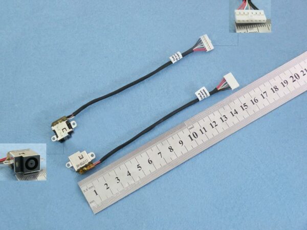 CONECTOR DC JACK CON CABLE PARA PORTATIL HP PAVILION DV6-6000, DV7-6000