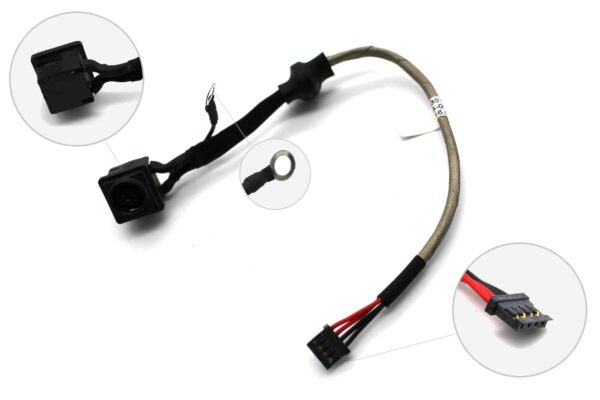 CONECTOR DC JACK CON CABLE PARA PORTÁTIL SONY VAIO VPCF11 VPCF132FX/H VPC-F132FX/H VPCF134FX VPC-F134FX - Image 2