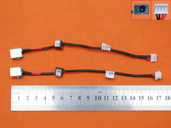 CONECTOR DC JACK PARA PORTÁTIL ACER ASPIRE E1-571 E1-571G 17.5CM